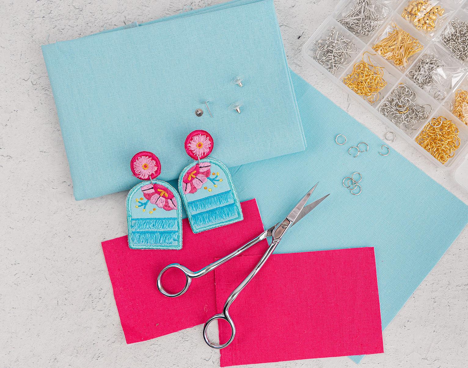 Freestanding Fringe Earrings