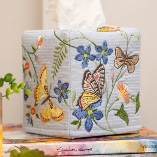 Butterfly Tissue Box Cover