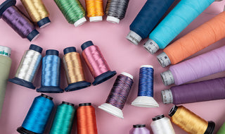 3 Essential Machine Embroidery Thread Types | What We Use At Anita Goodesign