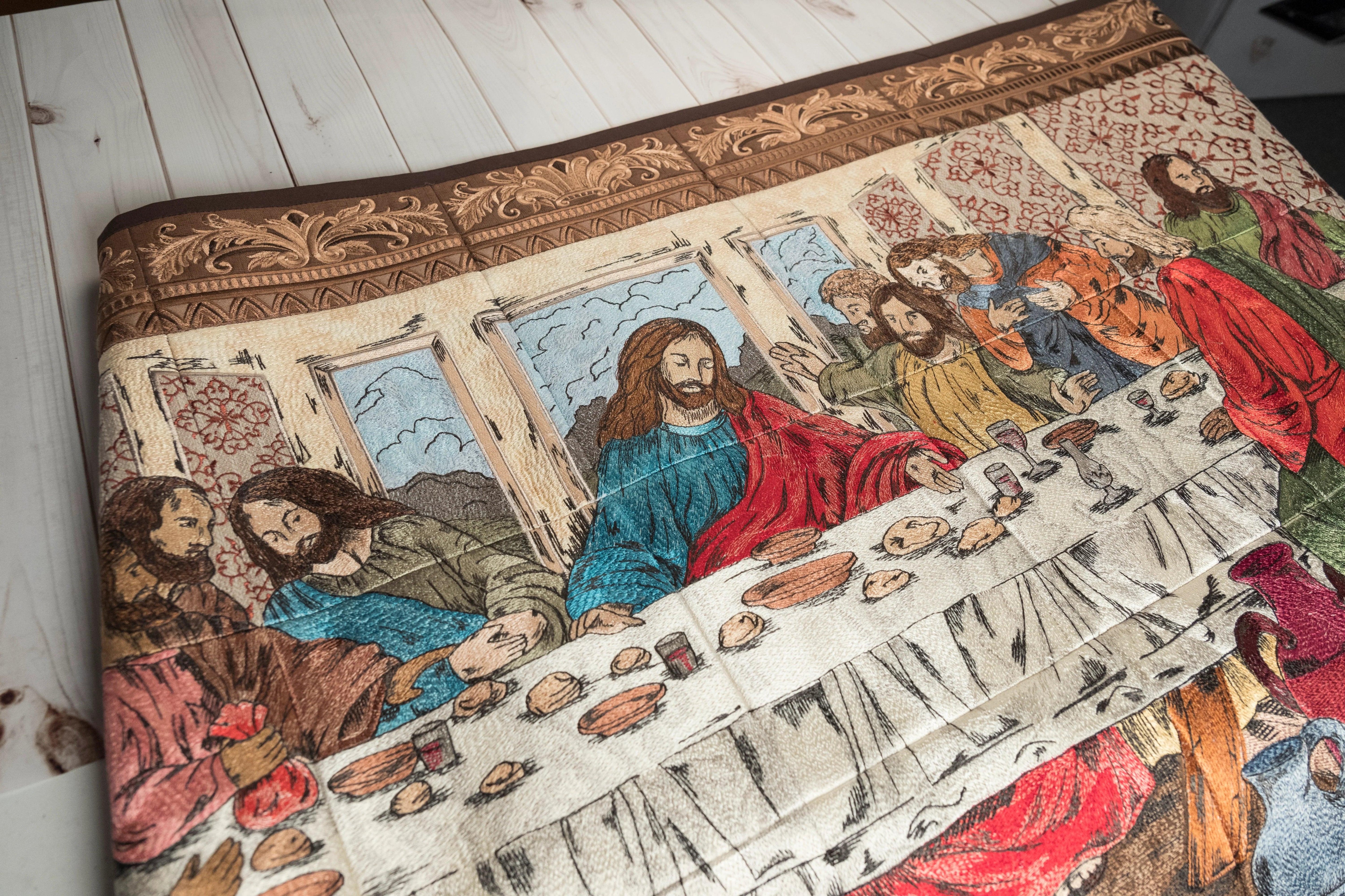 Religious Tile Scenes