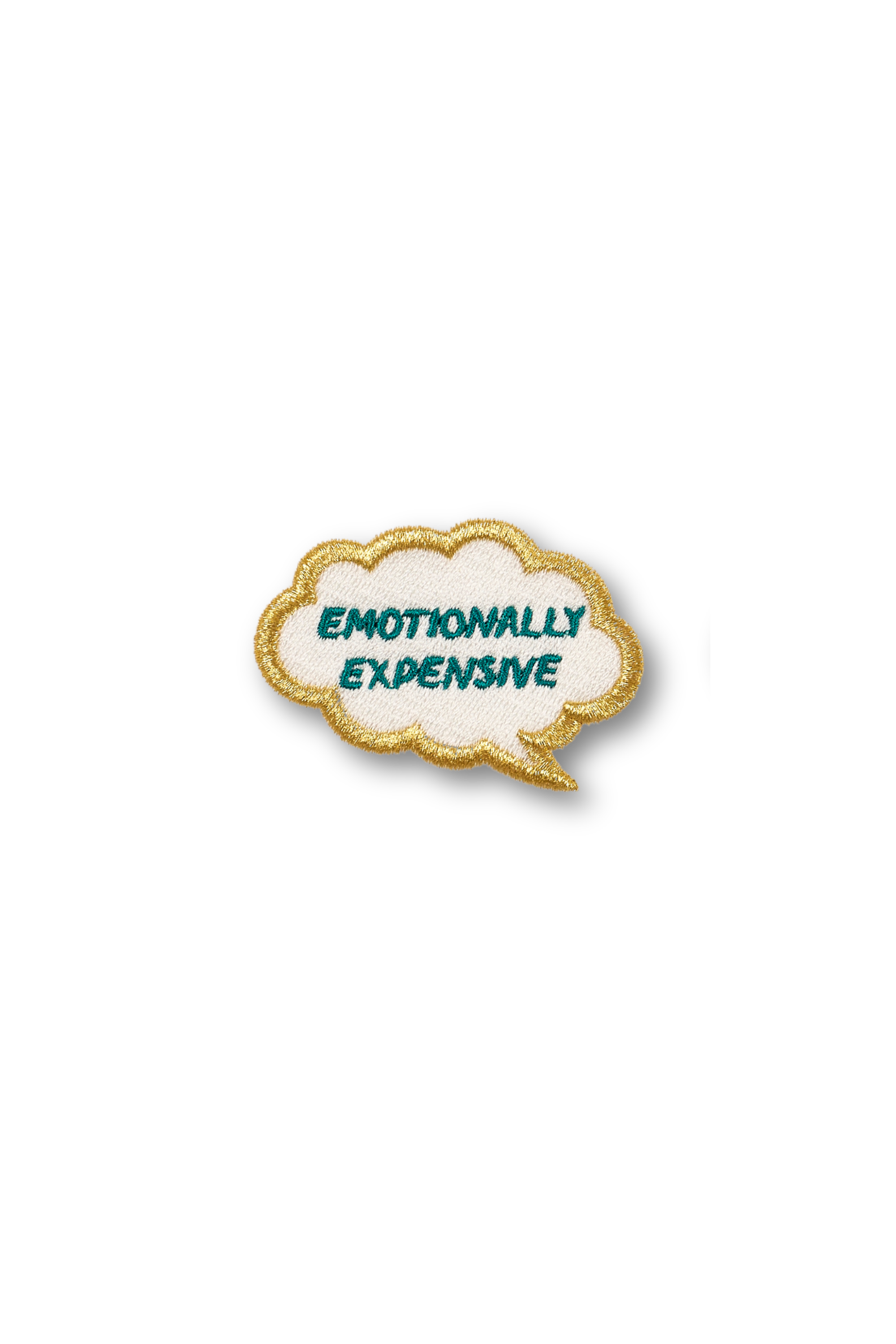 Emotionally Expensive Thought Bubble Patch