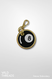 Magic 8 Ball Charm - Double Sided
