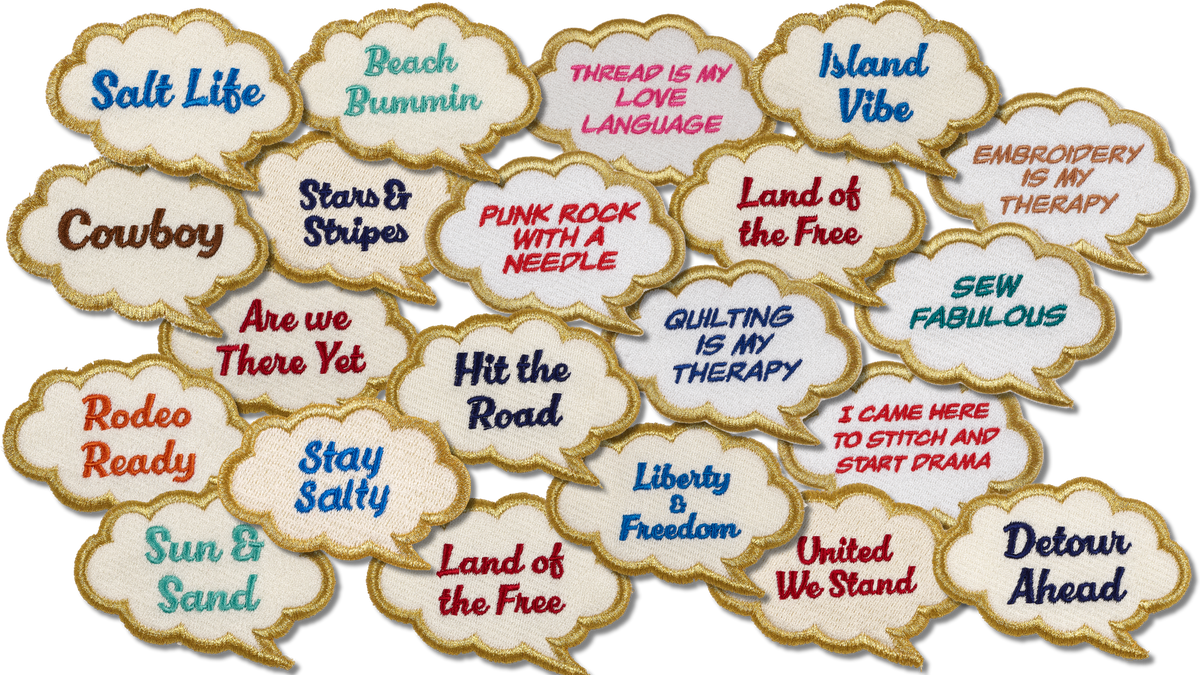 250th Anniversary-Thought Bubble Patches
