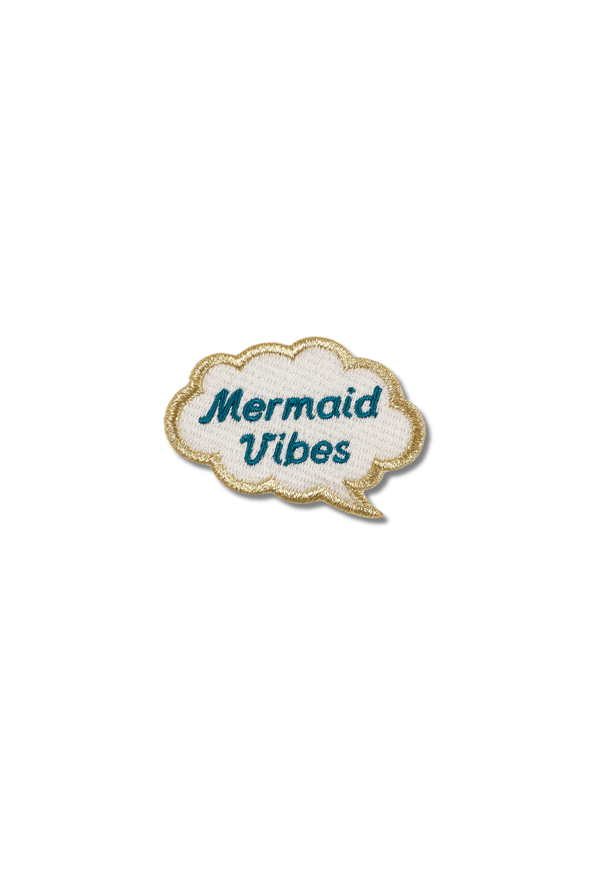 Mermaid Vibes Thought Bubble Patch