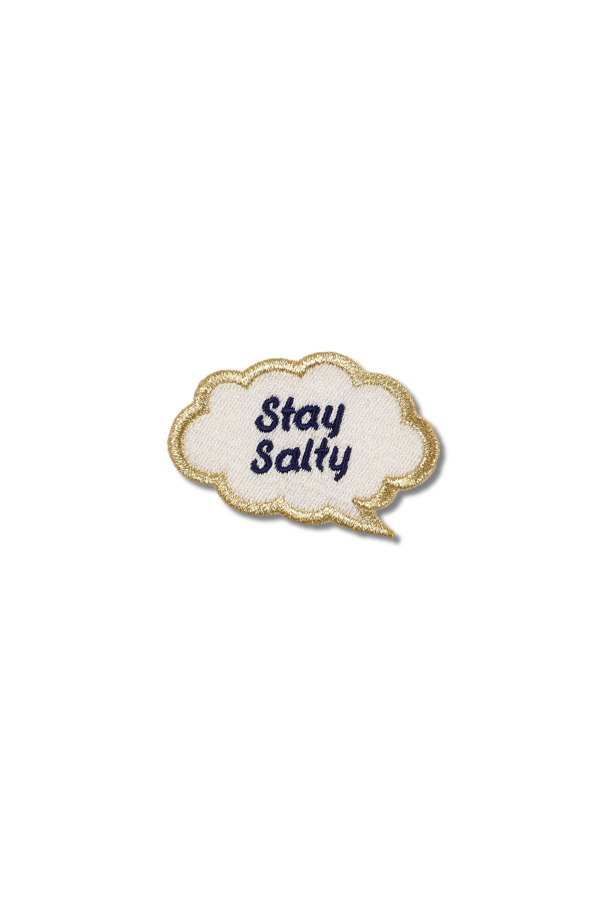 Stay Salty Thought Bubble Patch