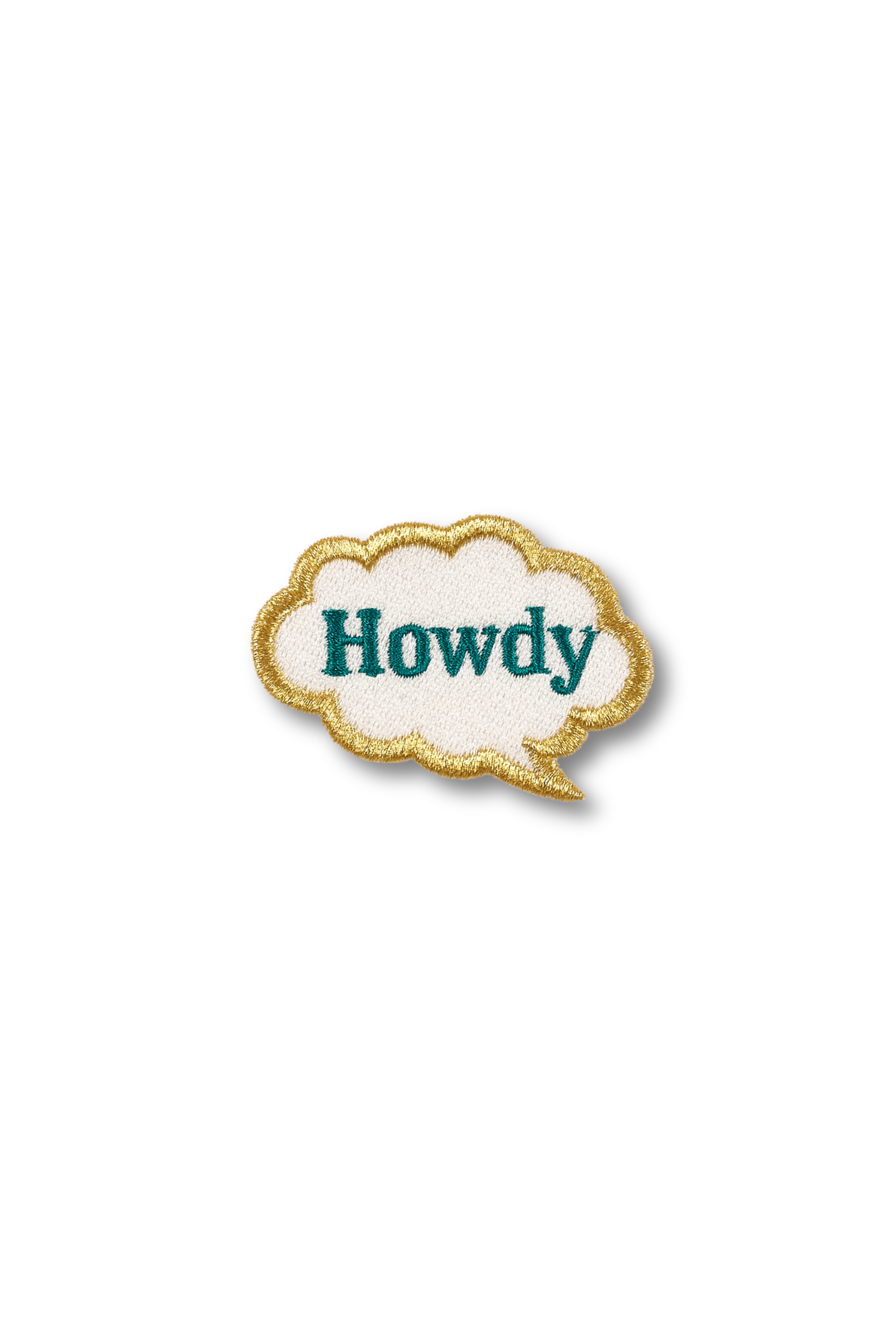 Howdy Thought Bubble Patch