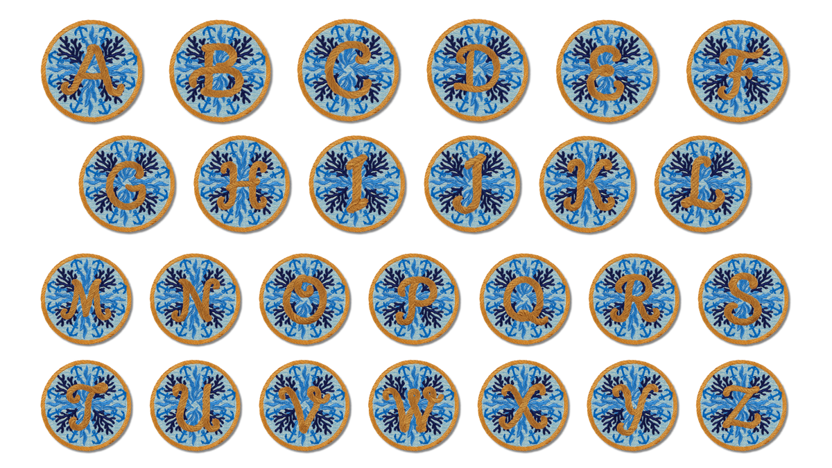 250th Anniversary-nautical monogram
