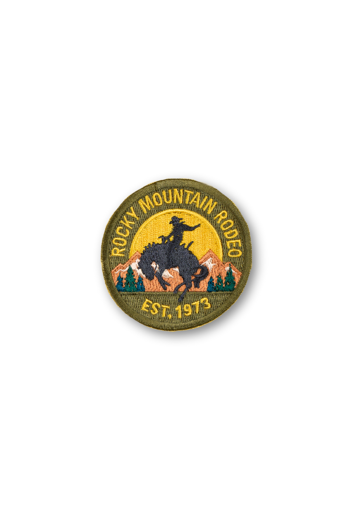 Rocky Mountain Rodeo Patch
