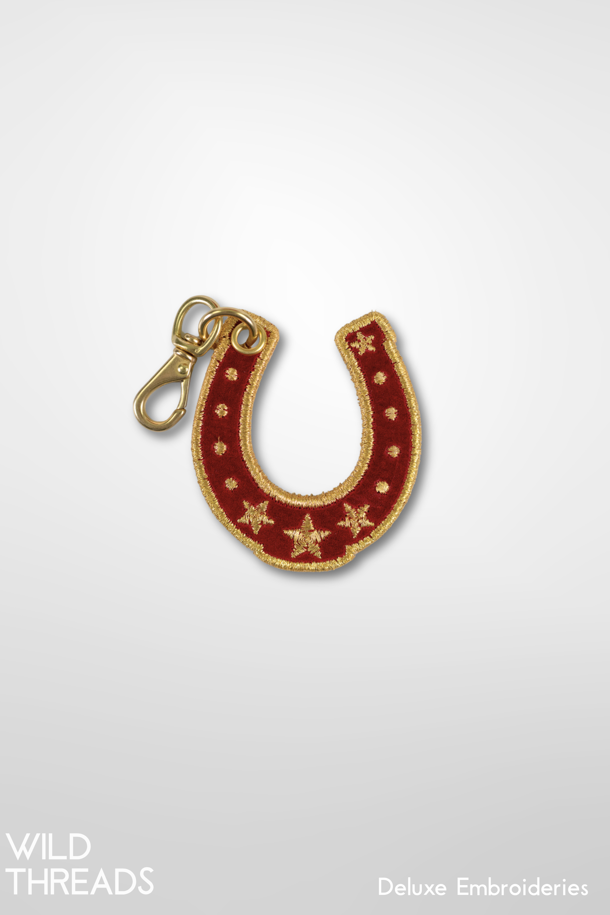 Horseshoe Charm- Double Sided