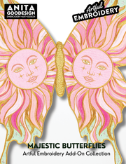 Majestic Butterflies - Artful Embroidery