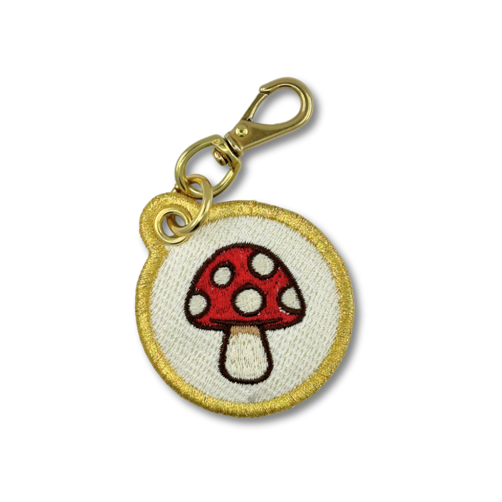 Mushroom Charm - Double Sided