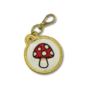 Mushroom Charm - Double Sided