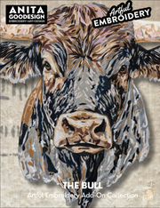The Bull- Artful Embroidery