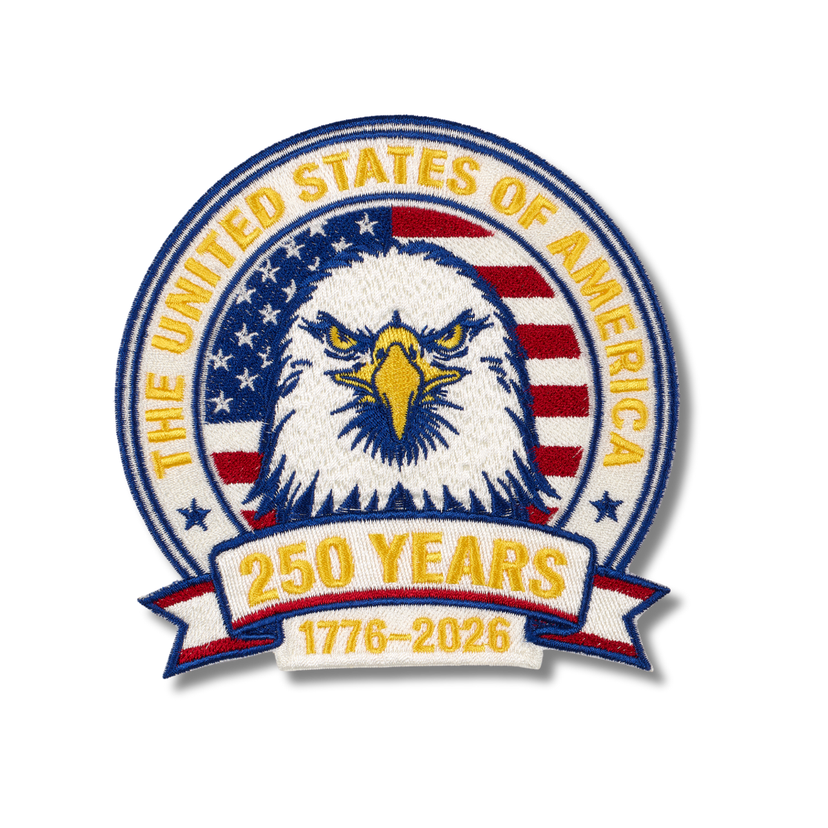 250th Anniversary-Patriotic Patches