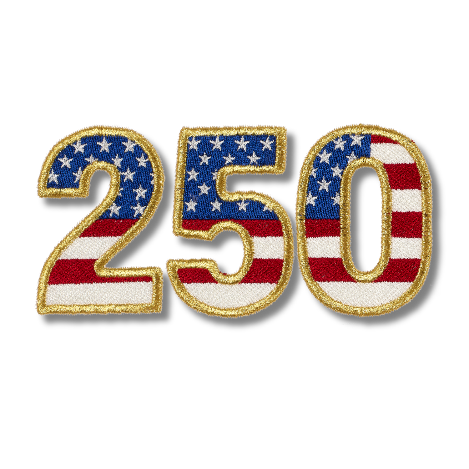 250th Anniversary-Patriotic Patches