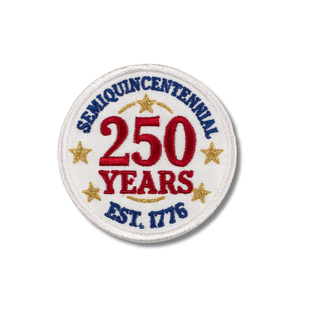 250th Anniversary-Patriotic Patches