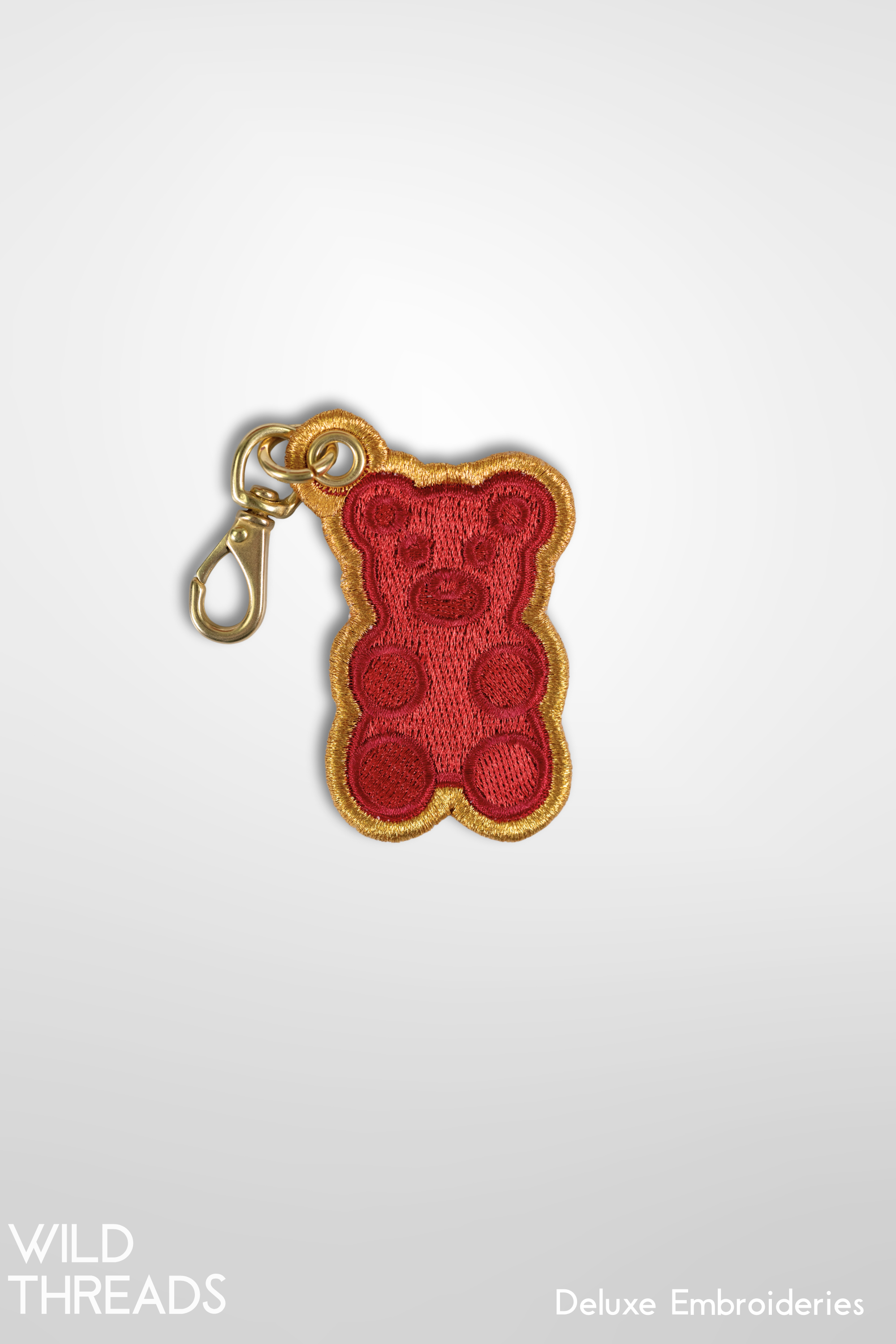 Mini Gummy Bear Charm- Double Sided