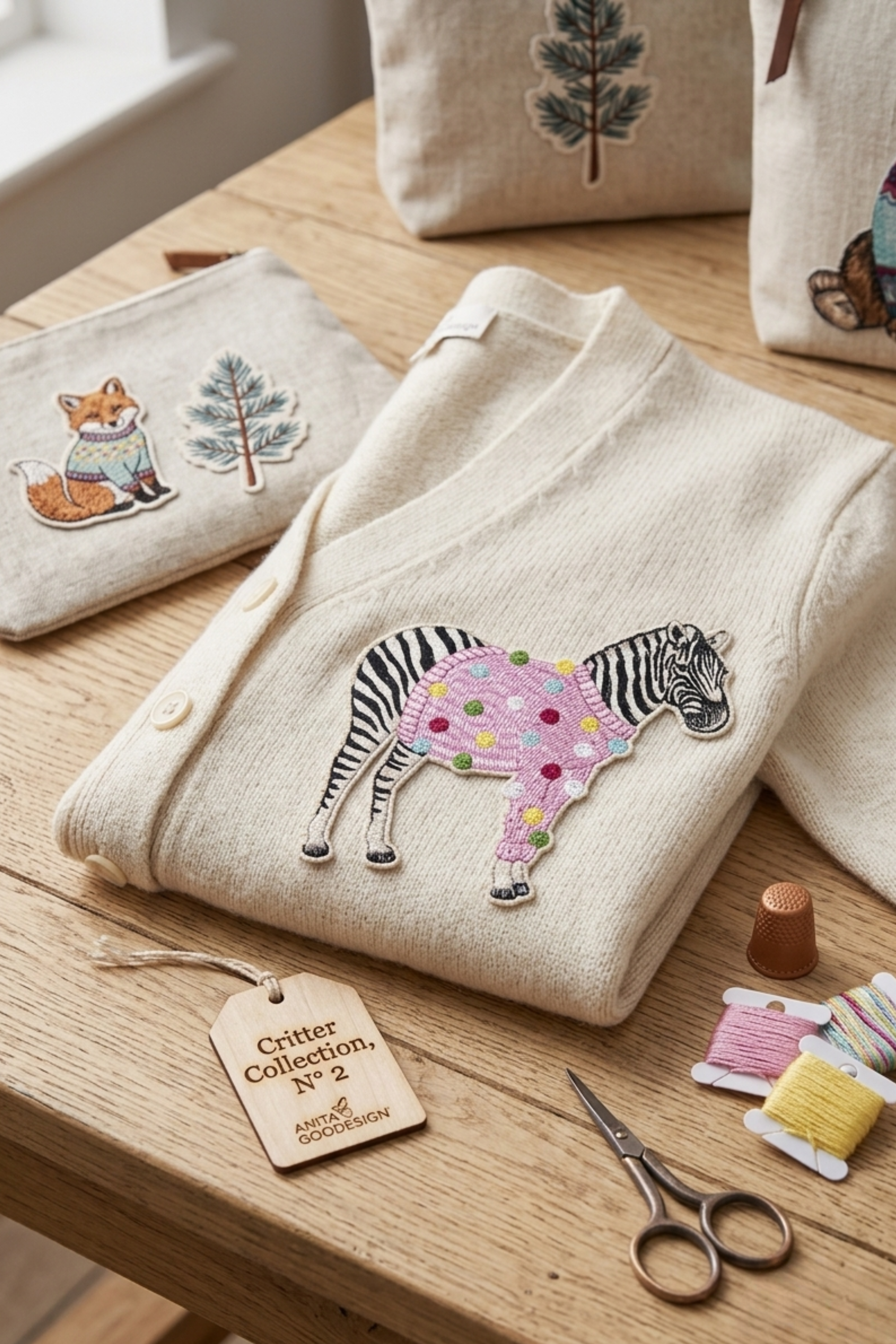 Zebra in a Sweater