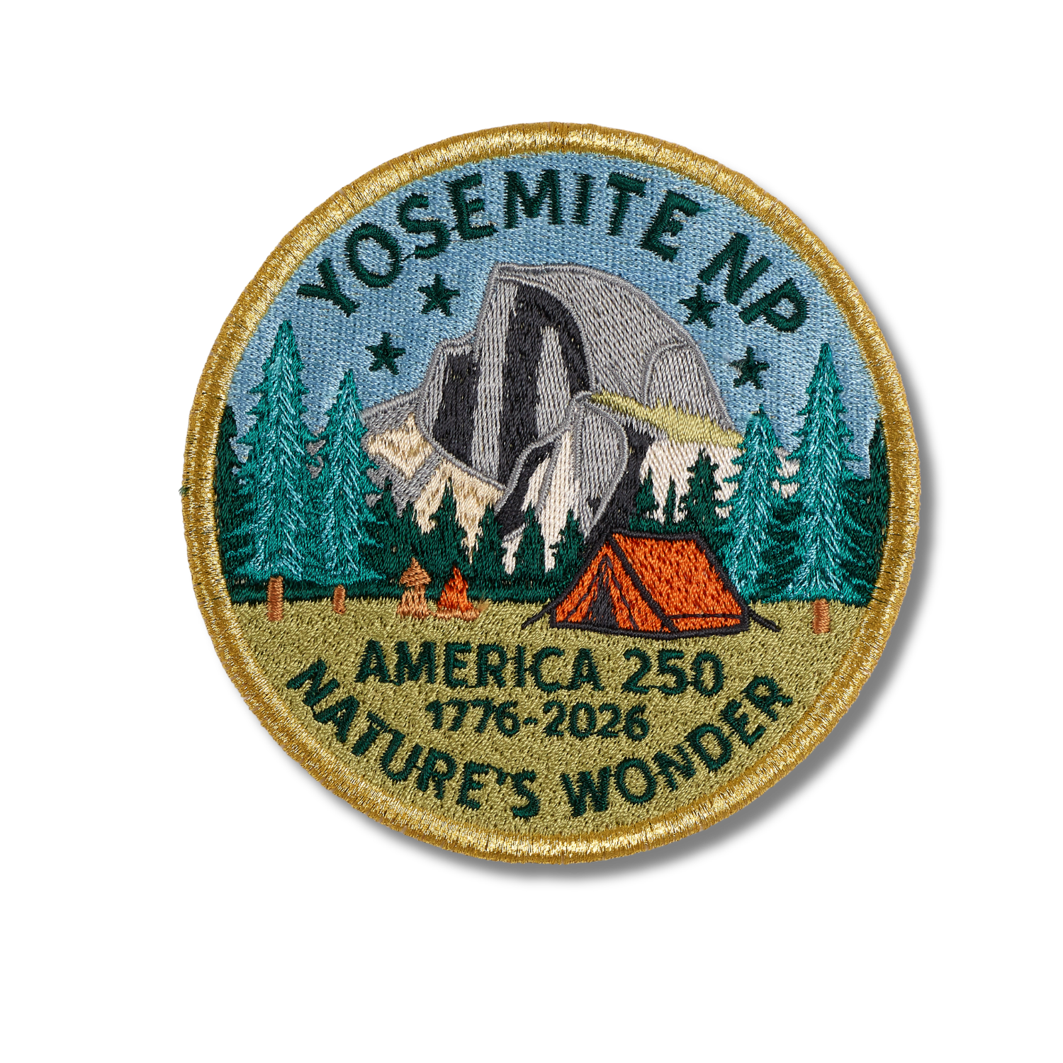 250th Anniversary-American Roadtrip Patches