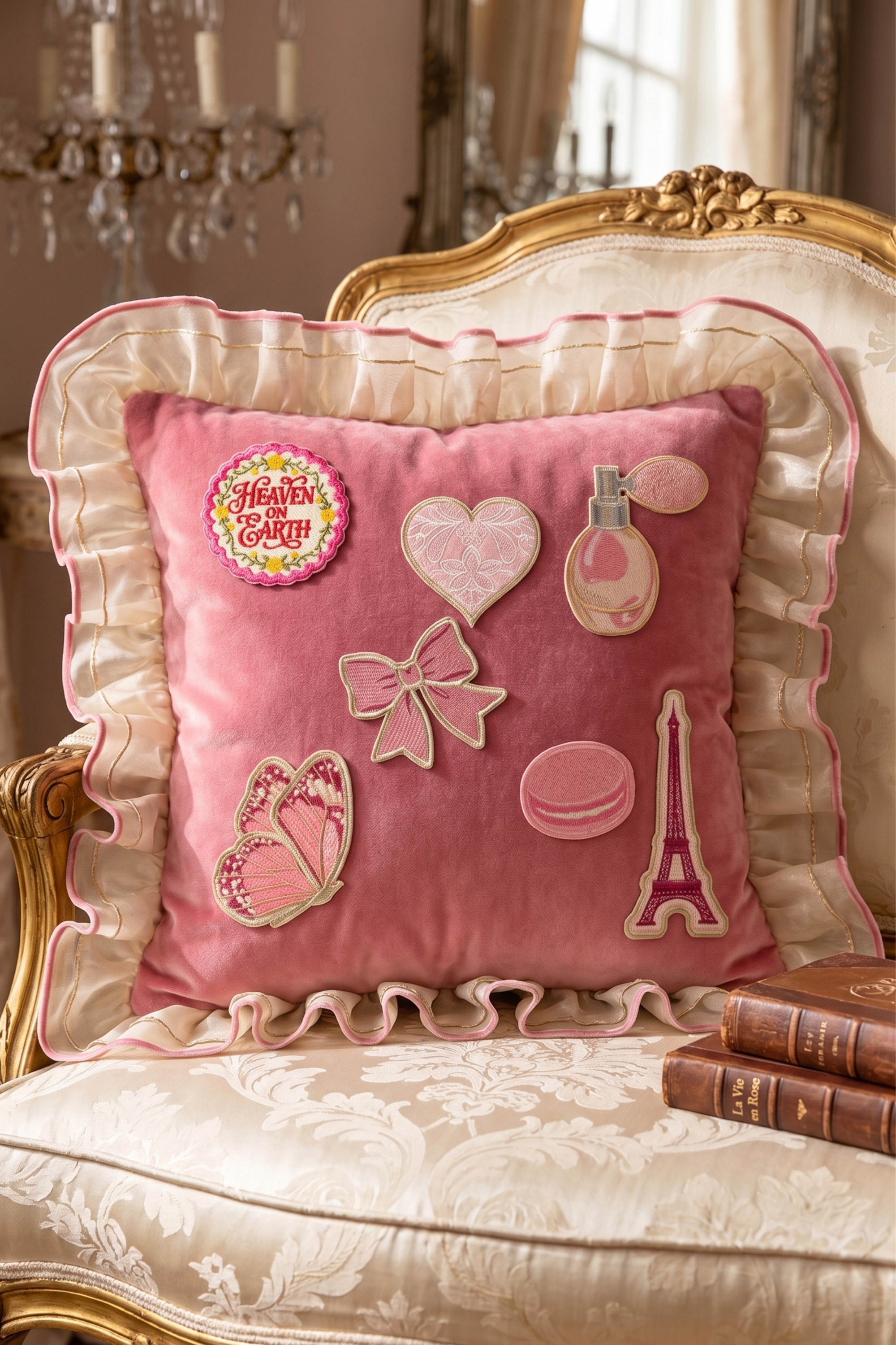 Lace Heart Patch