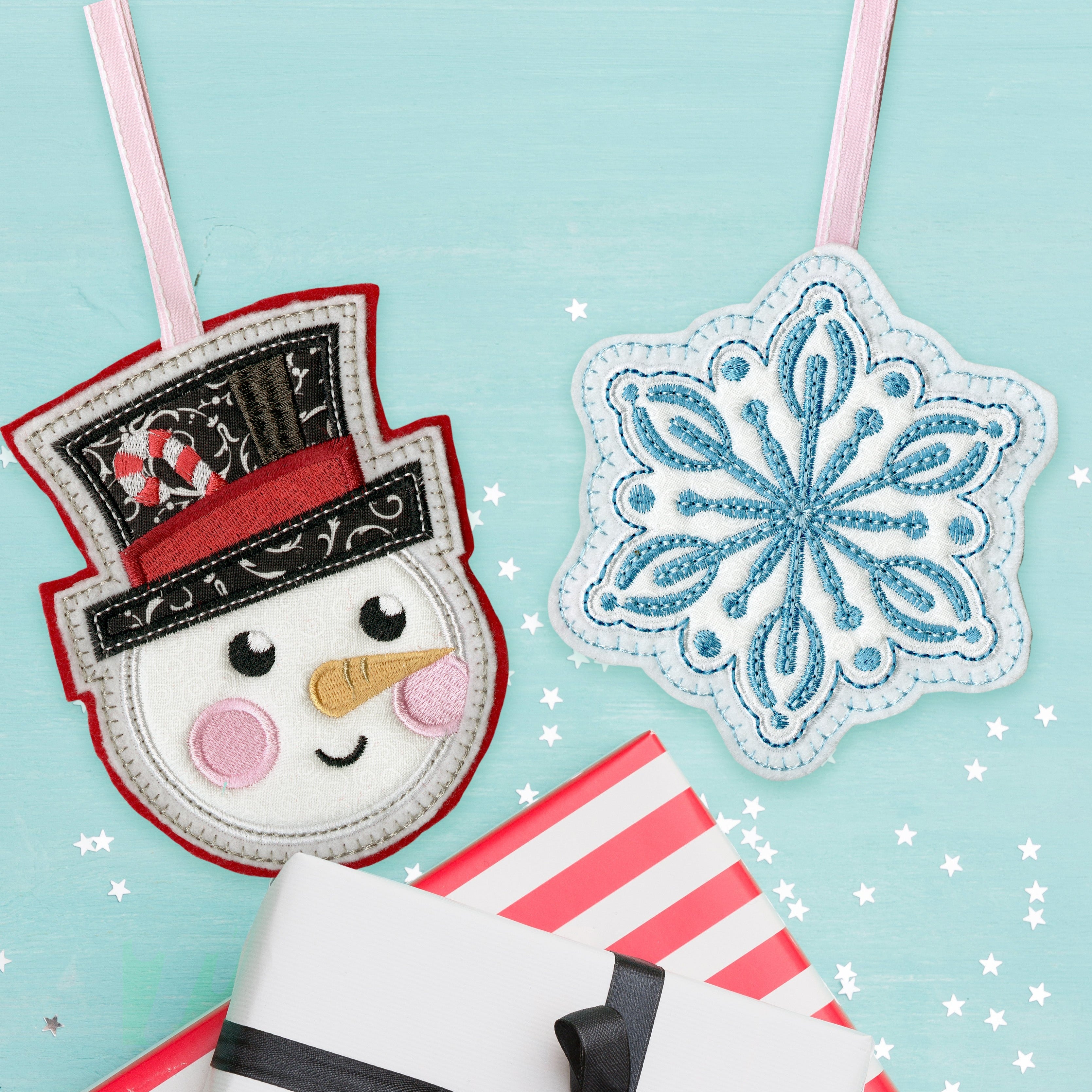 Padded Christmas Ornaments