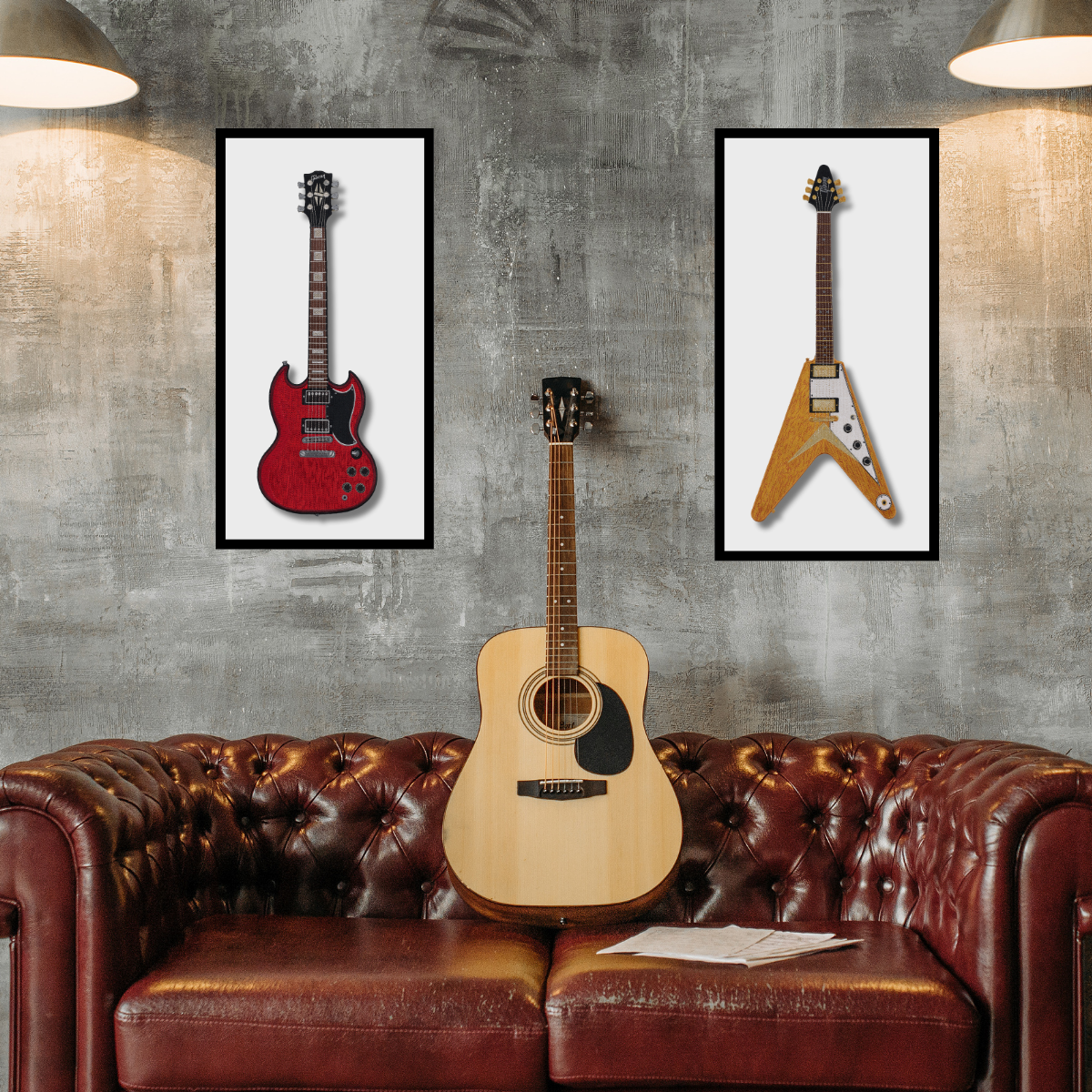 Guitars, Guitars and More Guitars — Anita Goodesign