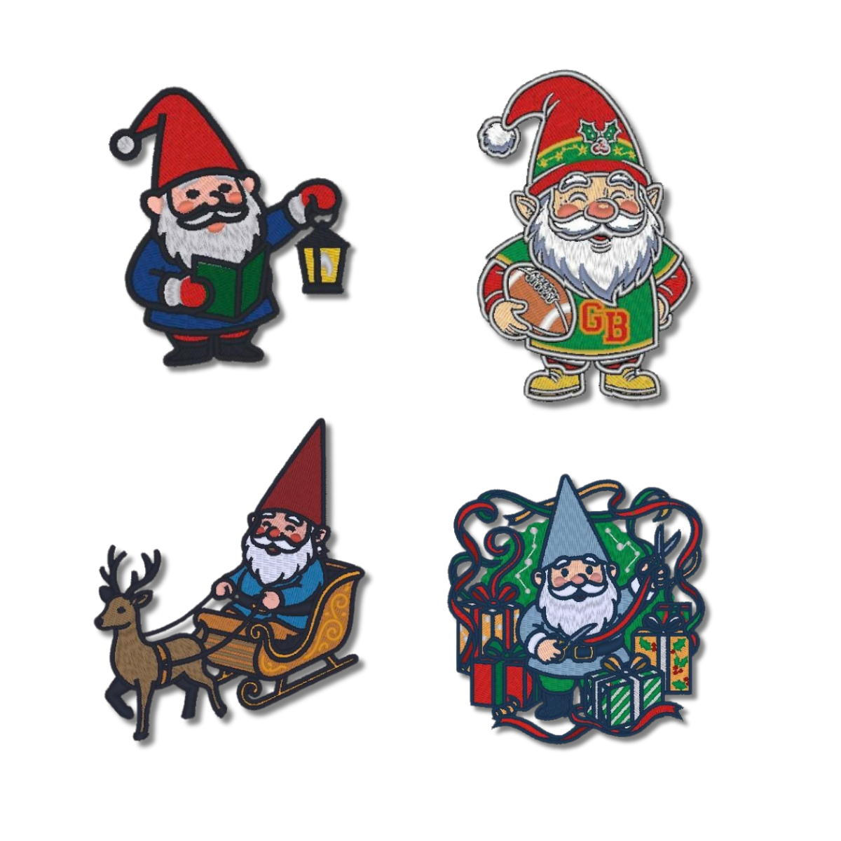 Christmas Gnome Pennants