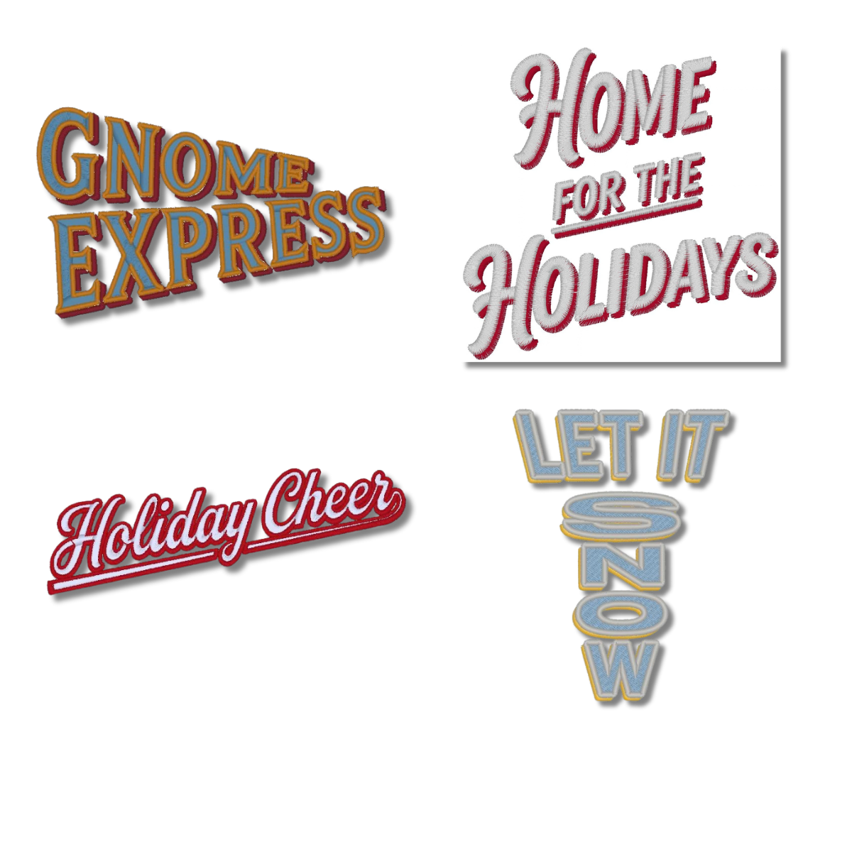 Christmas Gnome Pennants