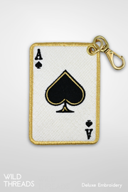 Ace of Spades Charm - Double Sided