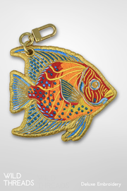 Tropical Fish Charm- Double Sided