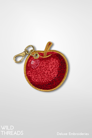 Apple Charm- Double Sided