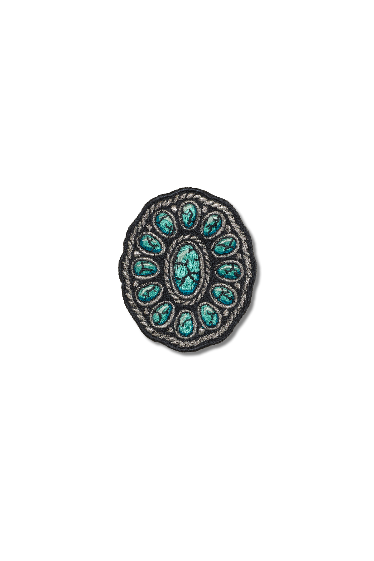 Turquoise Buckle Patch