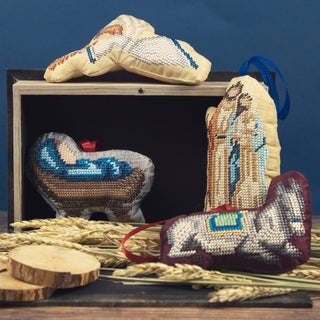 Needlepoint Nativity