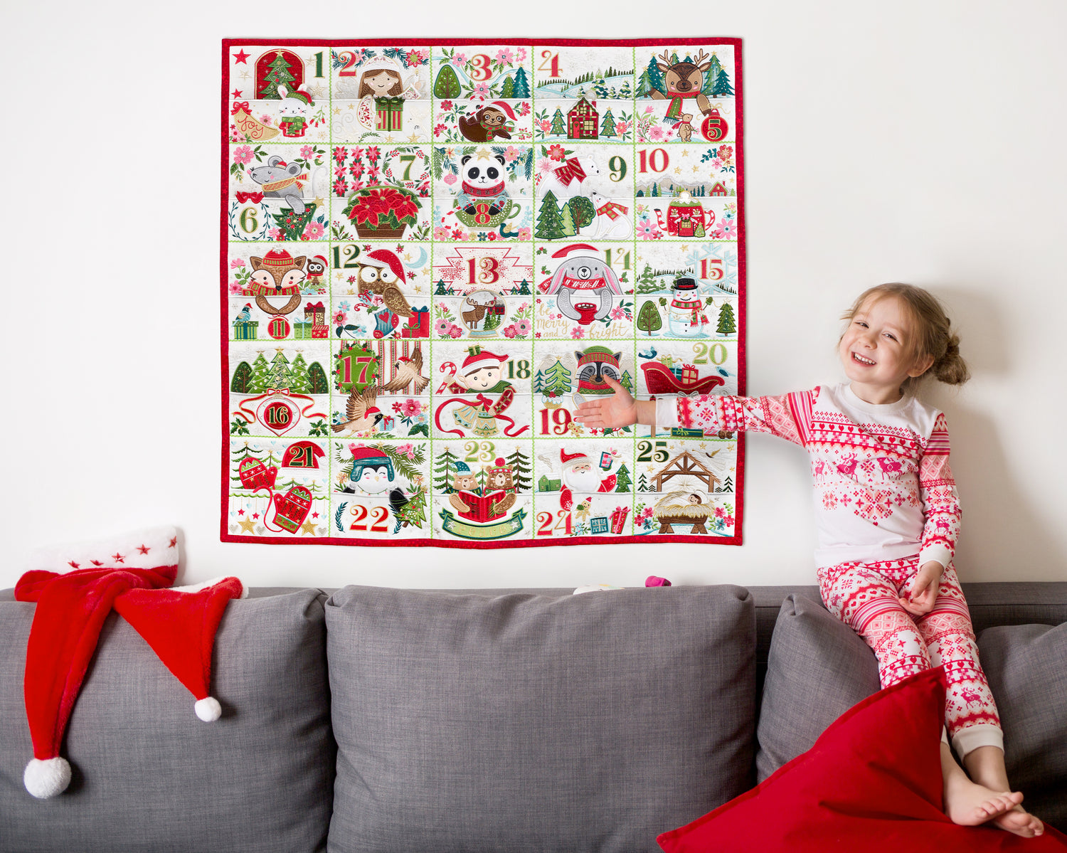 Advent Calendar Quilt — Anita Goodesign