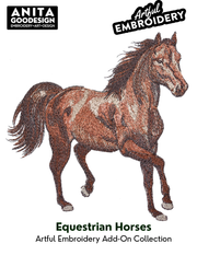 Equestrian Horses -  Artful Embroidery