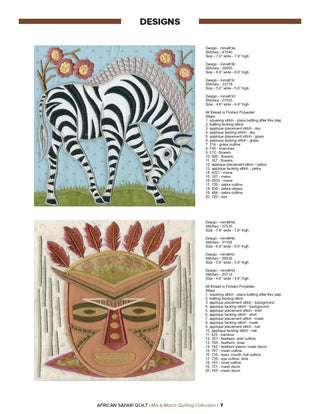 African Safari Quilt