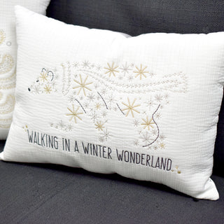 Hand Stitched Christmas Pillows