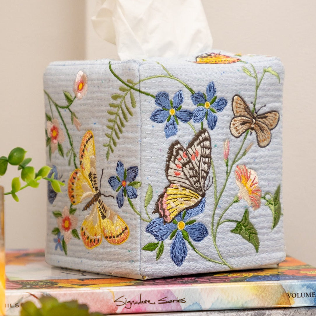 Butterfly Tissue Box Cover