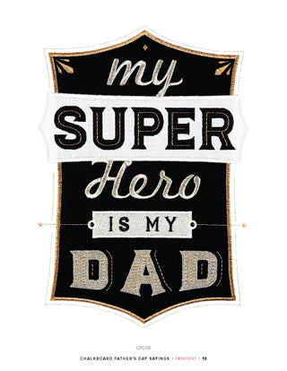 Chalkboard Father's Day Sayings