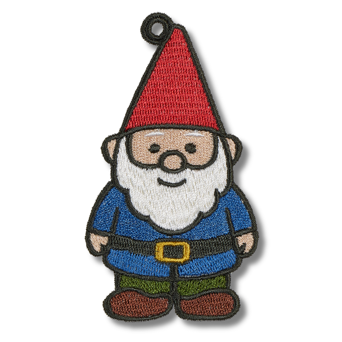Garden Gnome Charm — Anita Goodesign