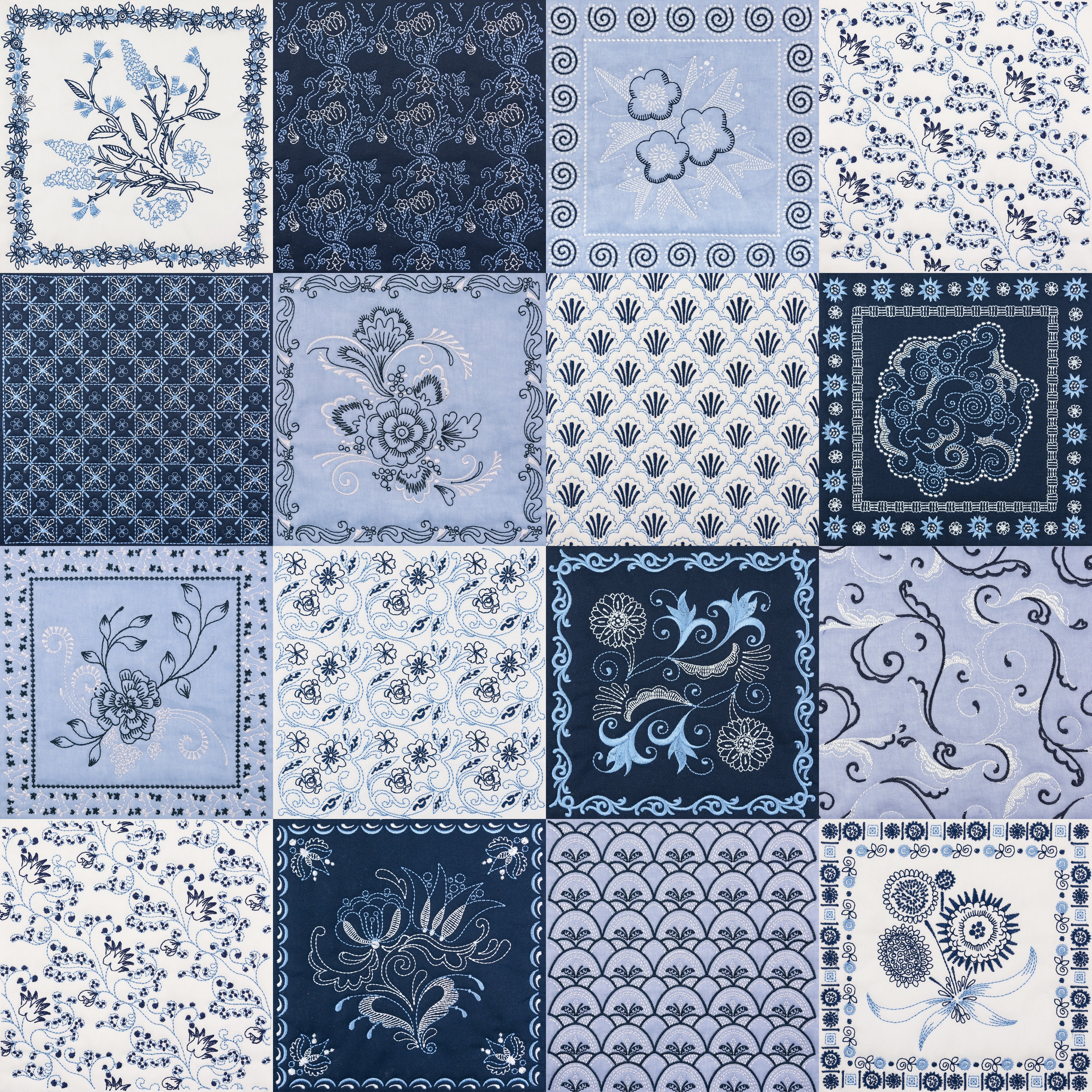 China Blue Quilt