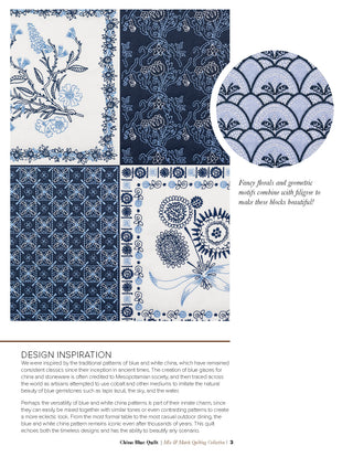 China Blue Quilt