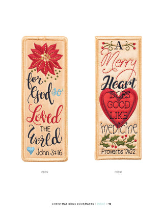 Christmas Bible Bookmarks