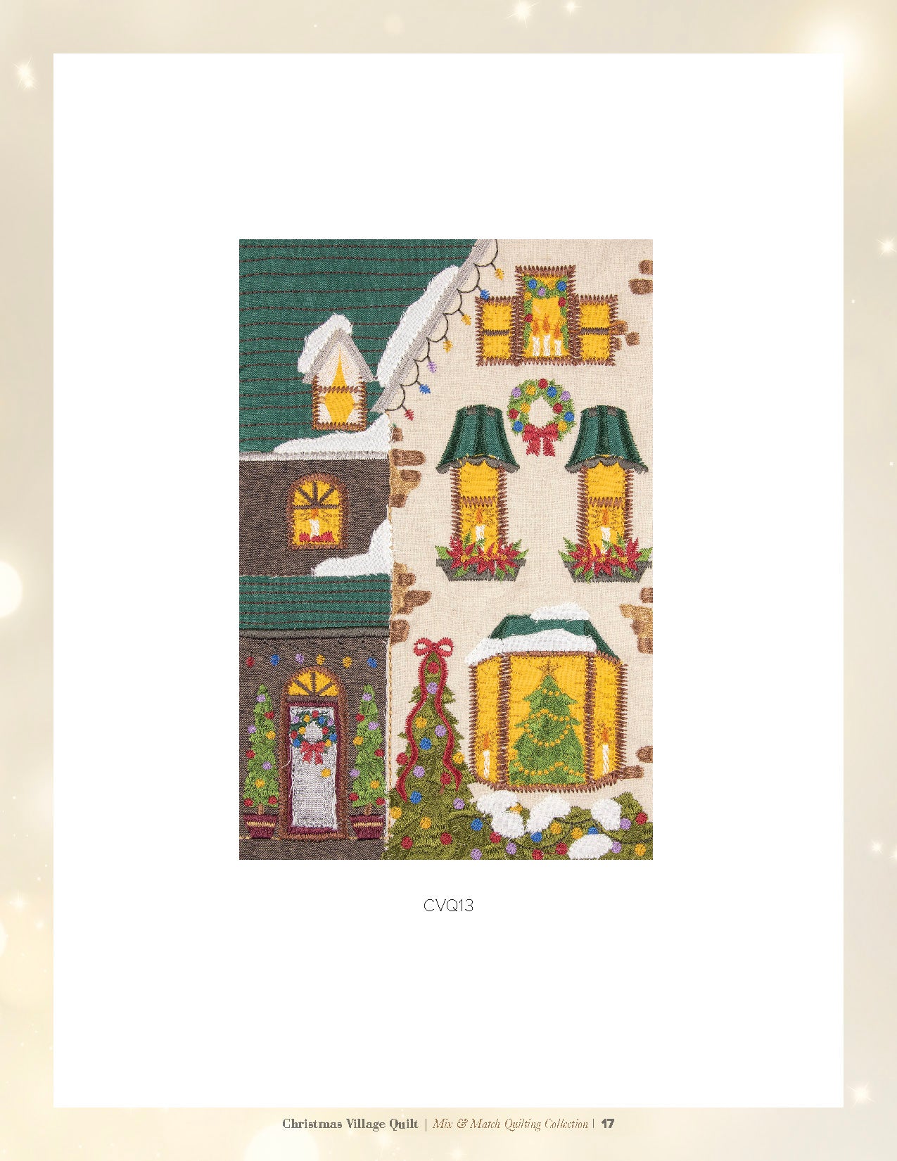 2019 Holiday SAL: Christmas Village Cross Stitch Pattern