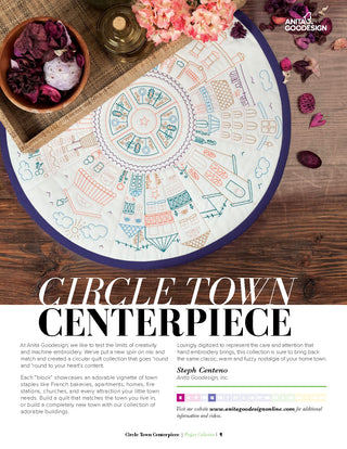 Circle Town Centerpiece