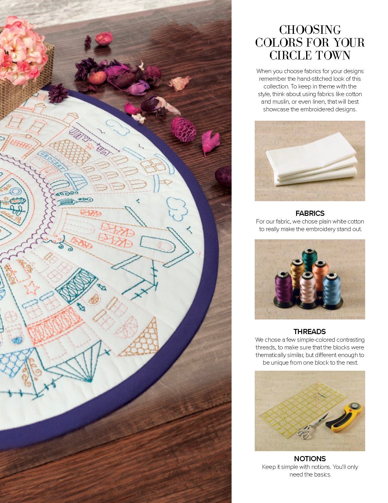 Circle Town Centerpiece