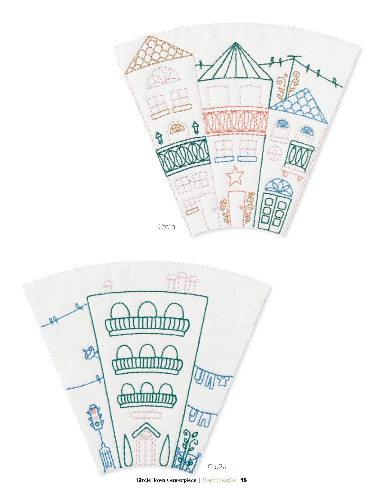 Circle Town Centerpiece