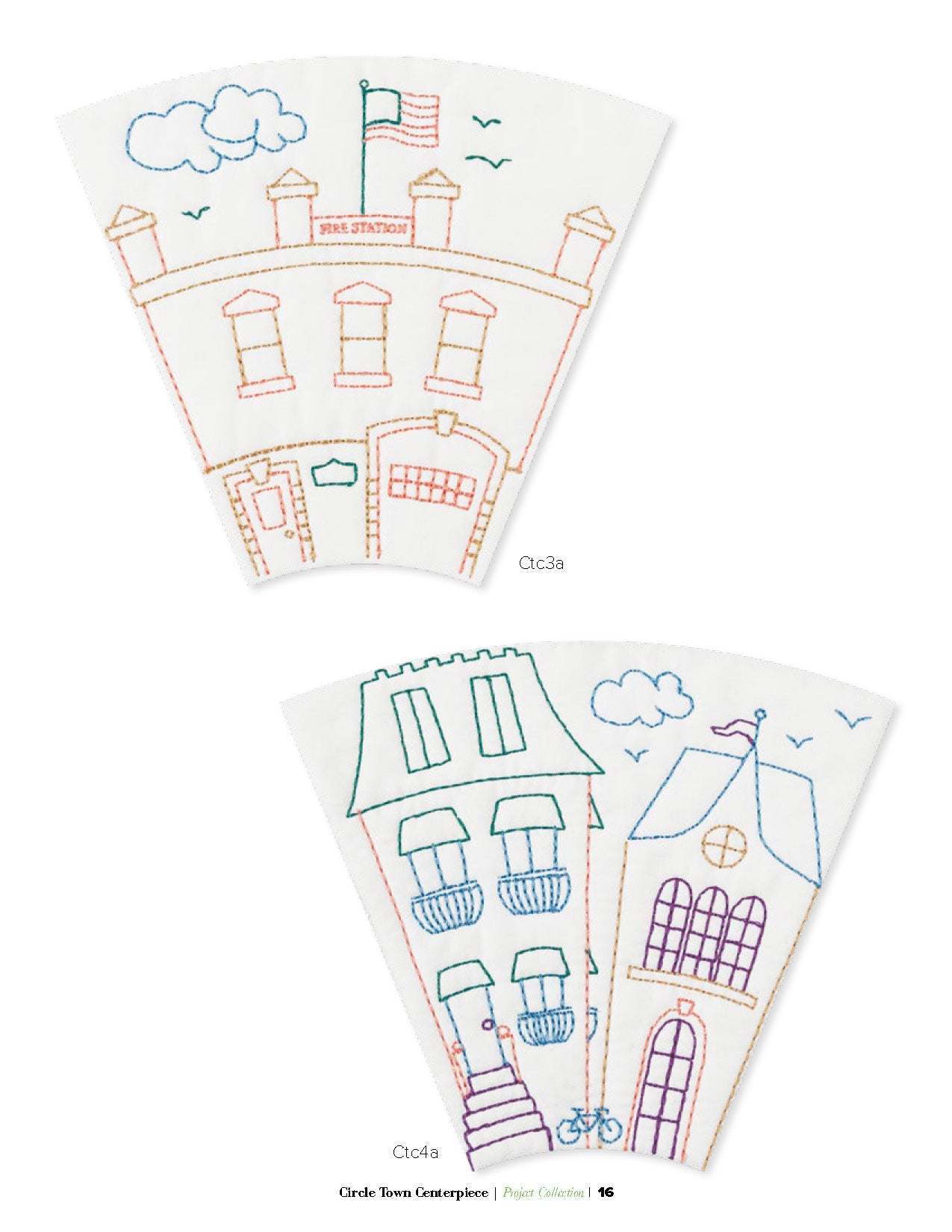 Circle Town Centerpiece