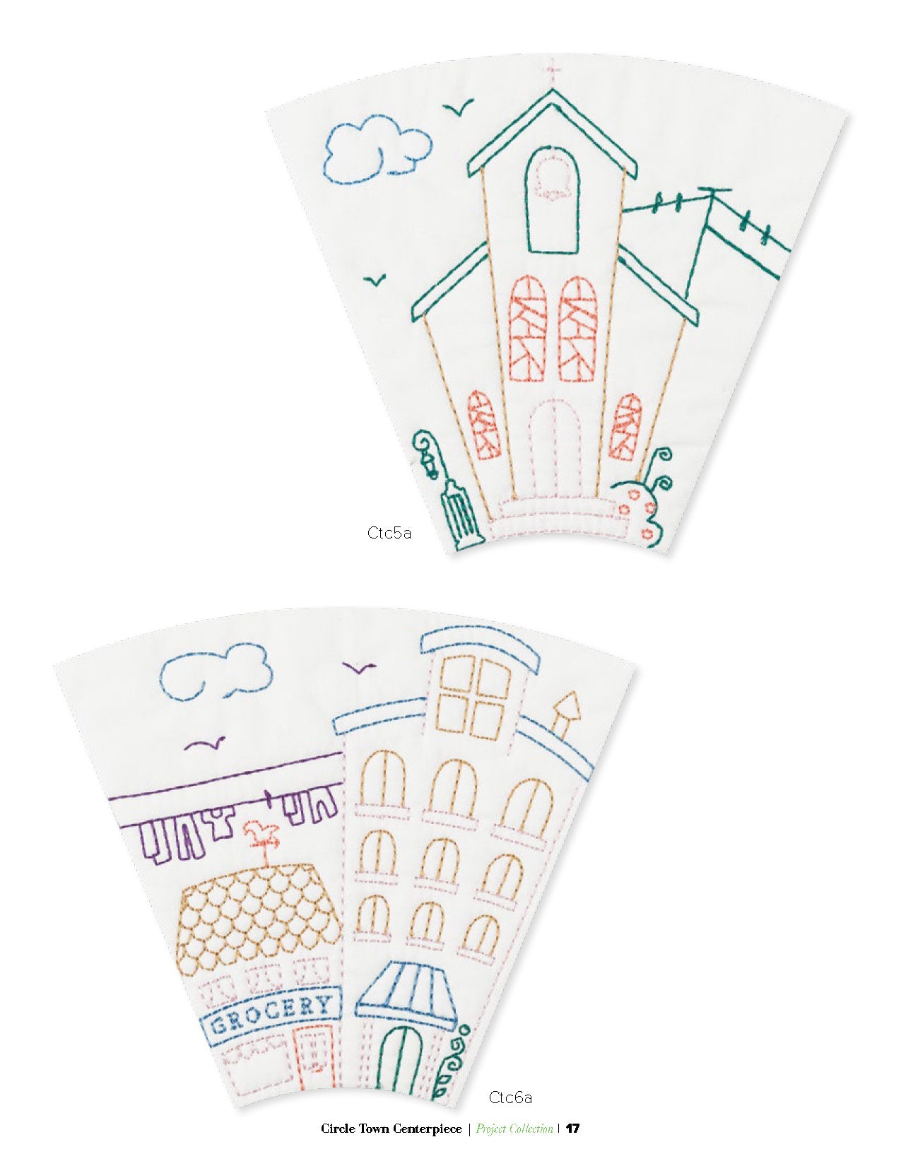 Circle Town Centerpiece