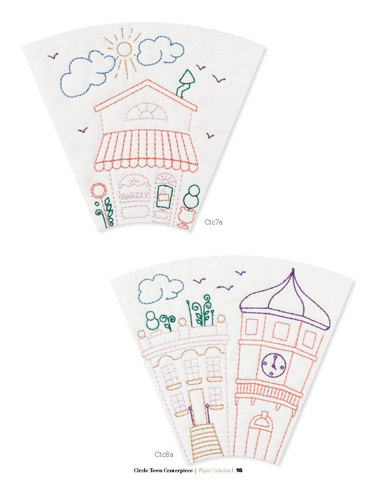 Circle Town Centerpiece